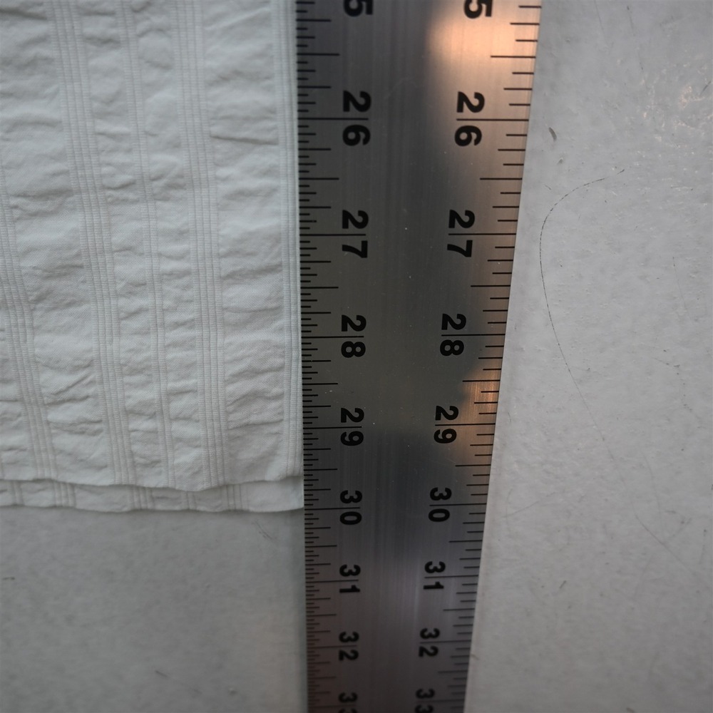 Uniqulo XS White Striped High Waist Wide Leg Womens Pants - Picture 4 of 9
